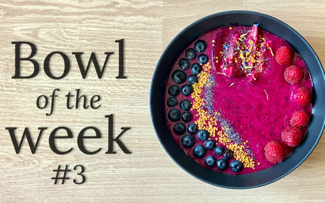 Bewusst genießen: Bowl of the Week – Bright Pink Bowl