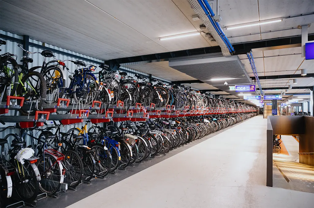 Fahrradparkhaus Utrecht – das größte der Welt