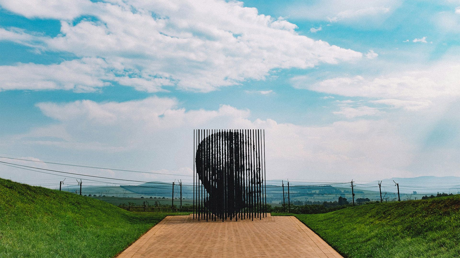 Nelson Mandela Denkmal in Süd-Afrika