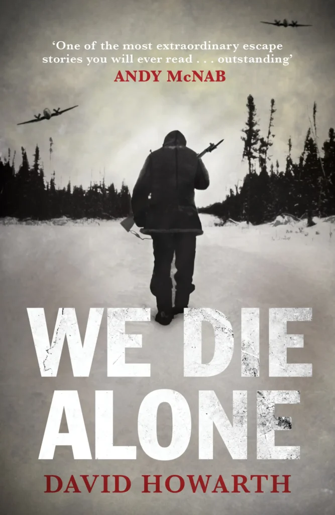 Buchtitel We Die Alone von David Howarth