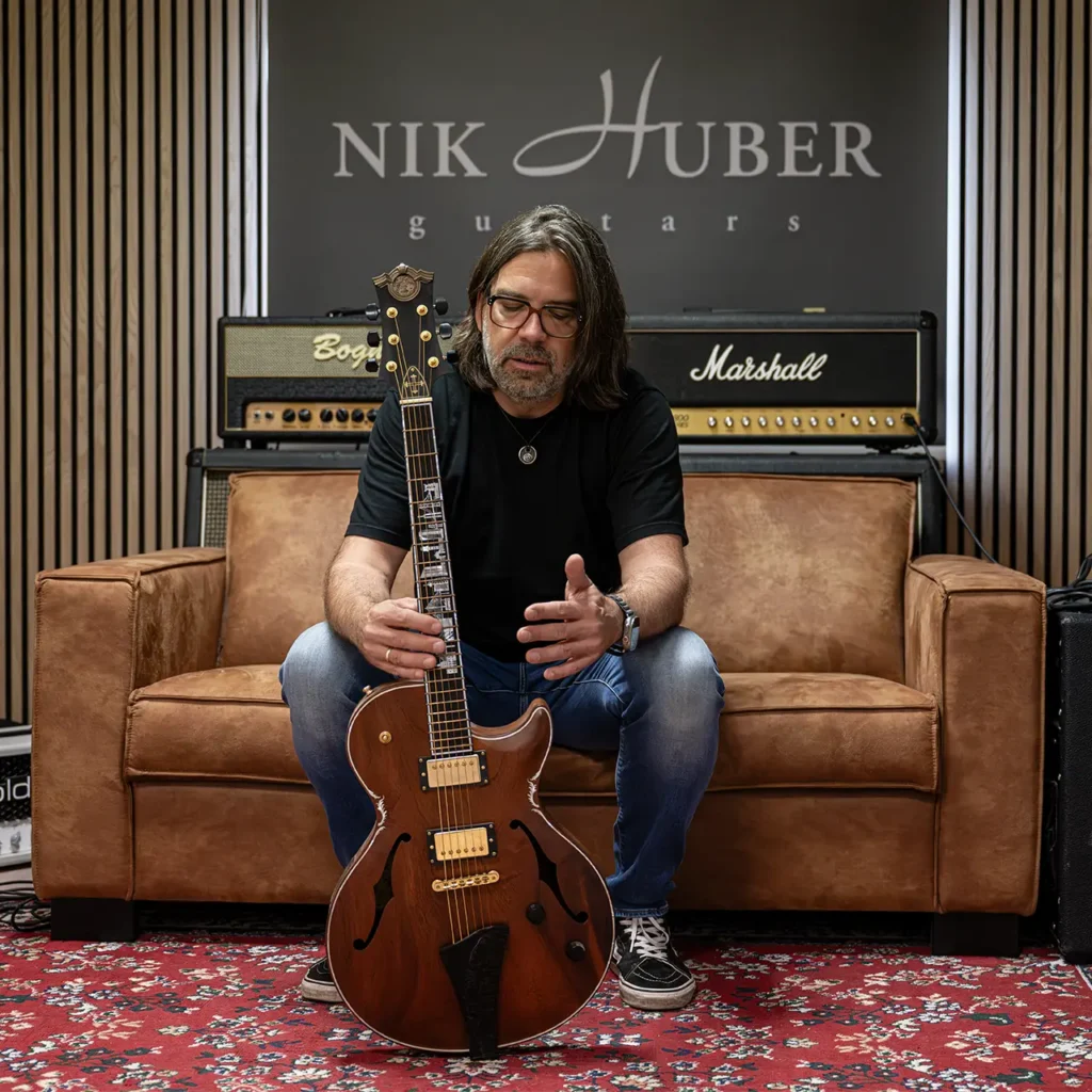 Nik Huber, Gründer und Inhaber von Nik Huber Guitars